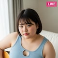 自分の魅力をよく理解している女性の弾き語りインスタライブ（ぽっちゃり編２） 2枚目