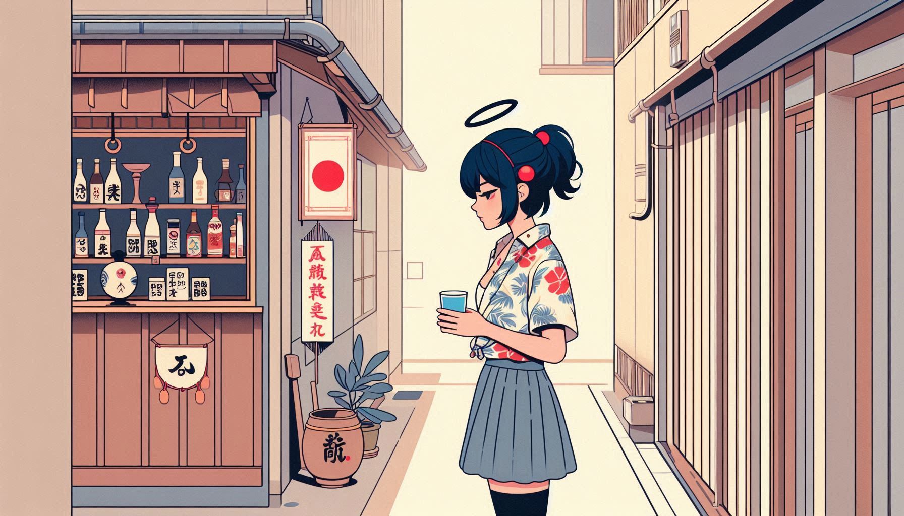 ６月２日は路地の日 | の人気AIイラスト・グラビア