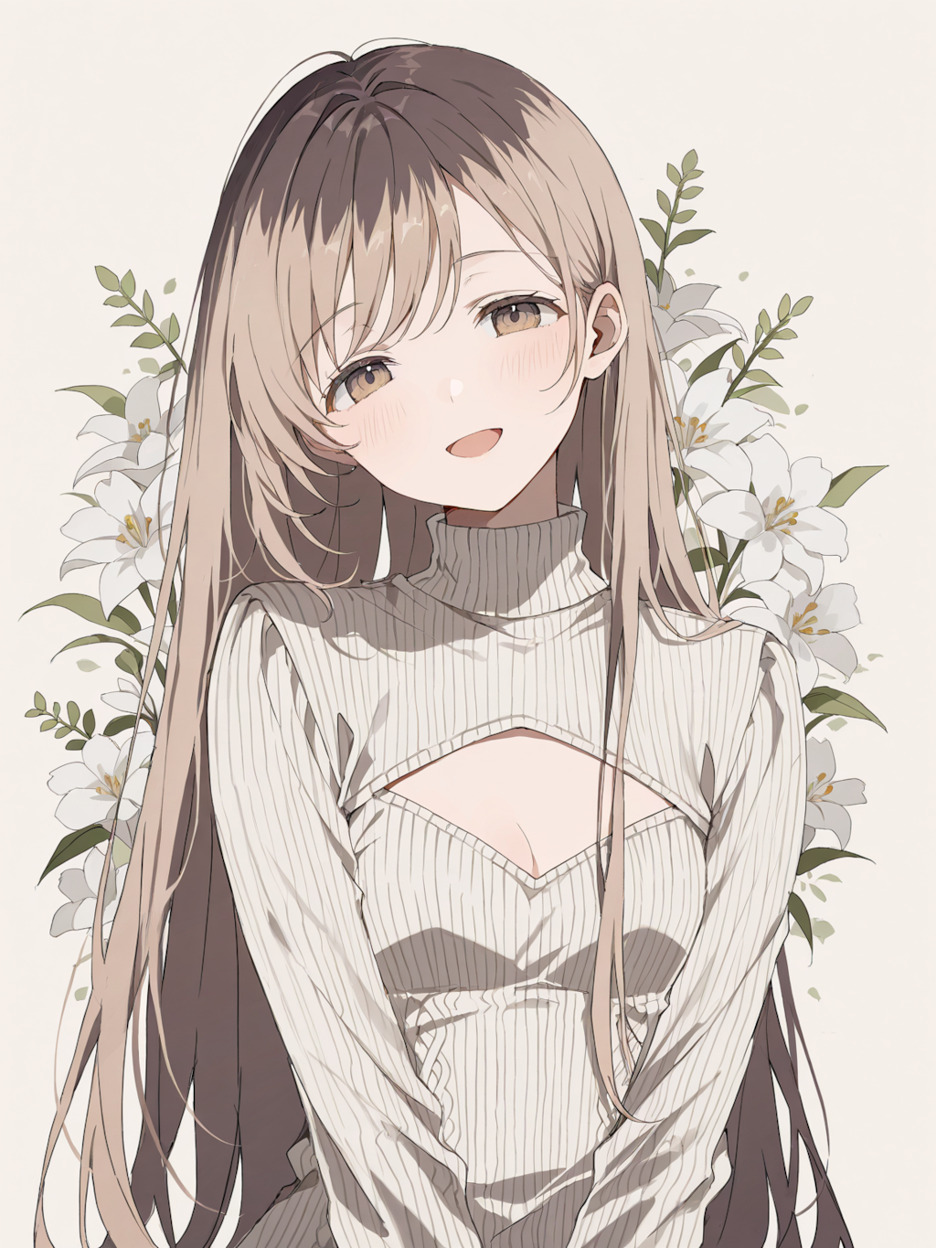 DTを○すセーター２