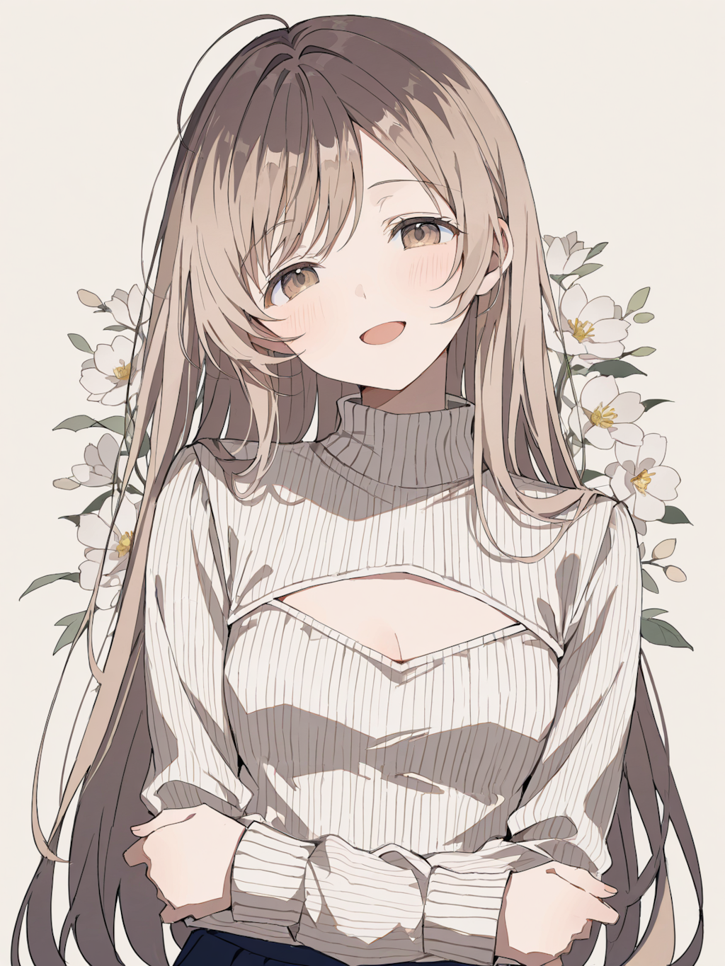 DTを○すセーター２