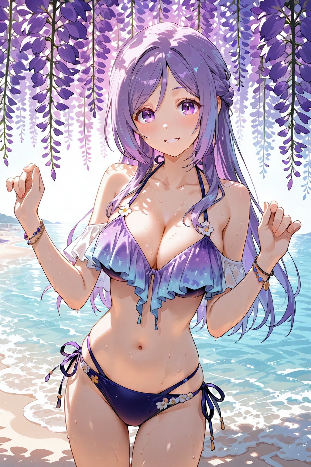 藤と水着