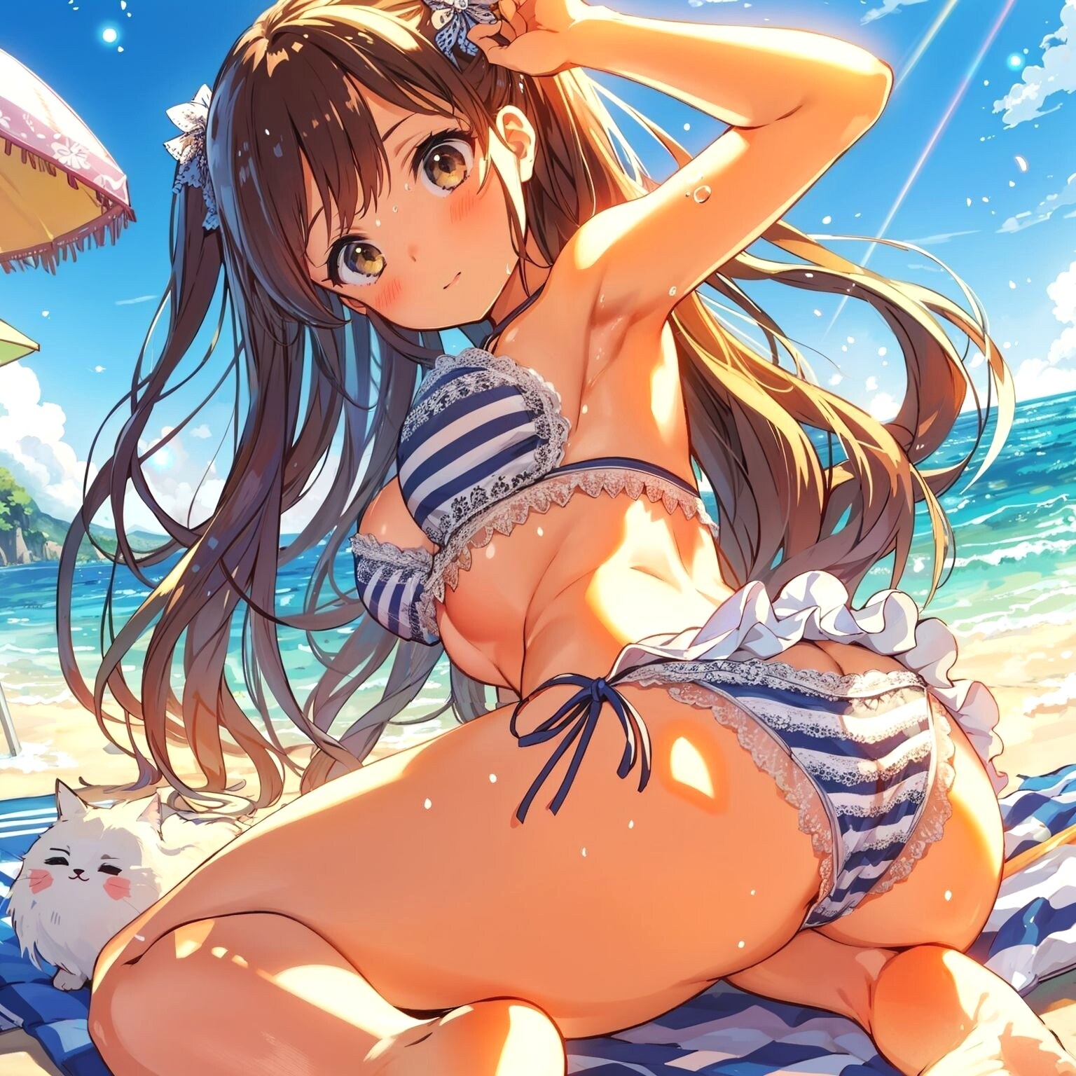 海と猫