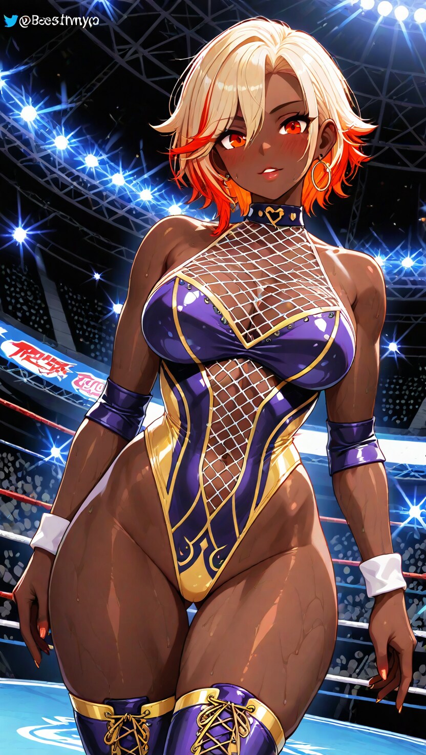 スタイリッシュな女子プロレスラー6