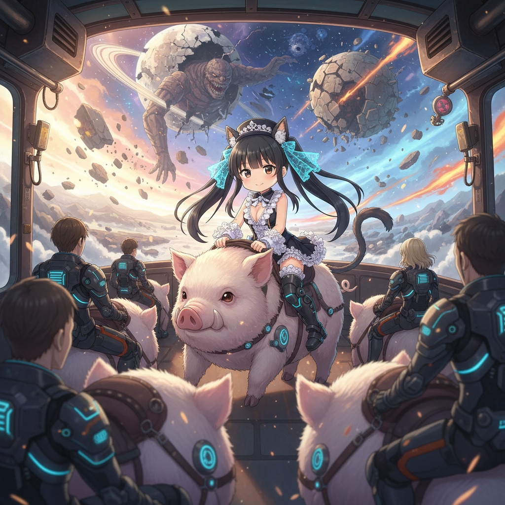 黒ツイにゃん