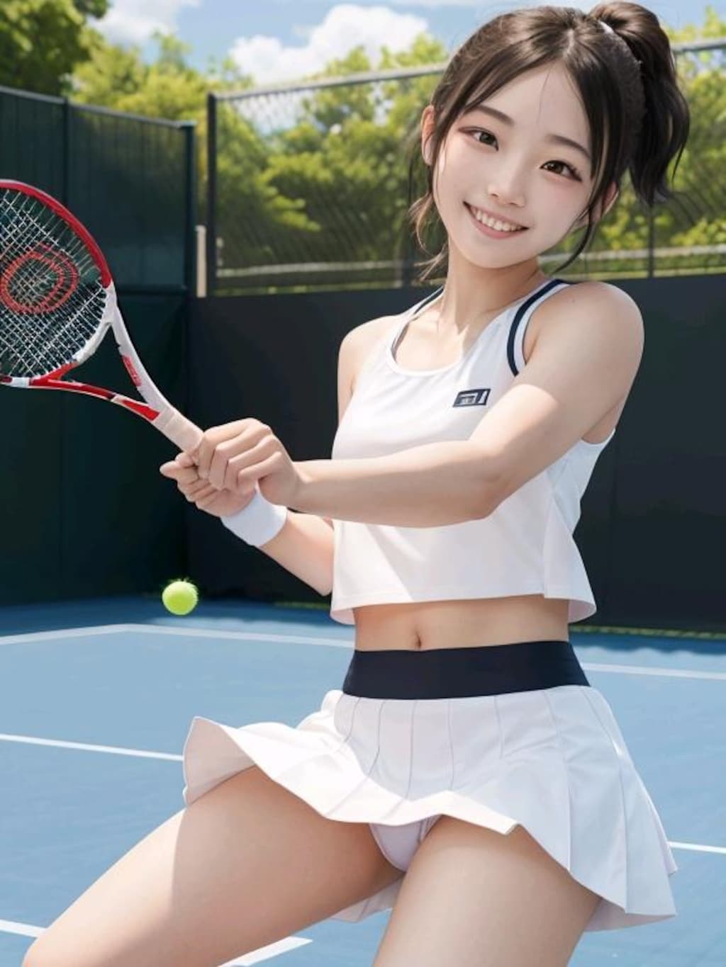 テニス女子
