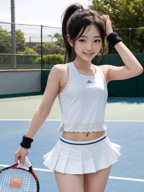 テニス女子