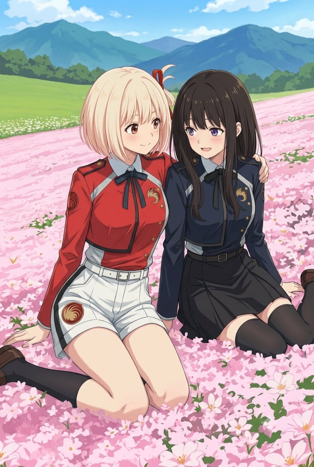 仲良しリコリス