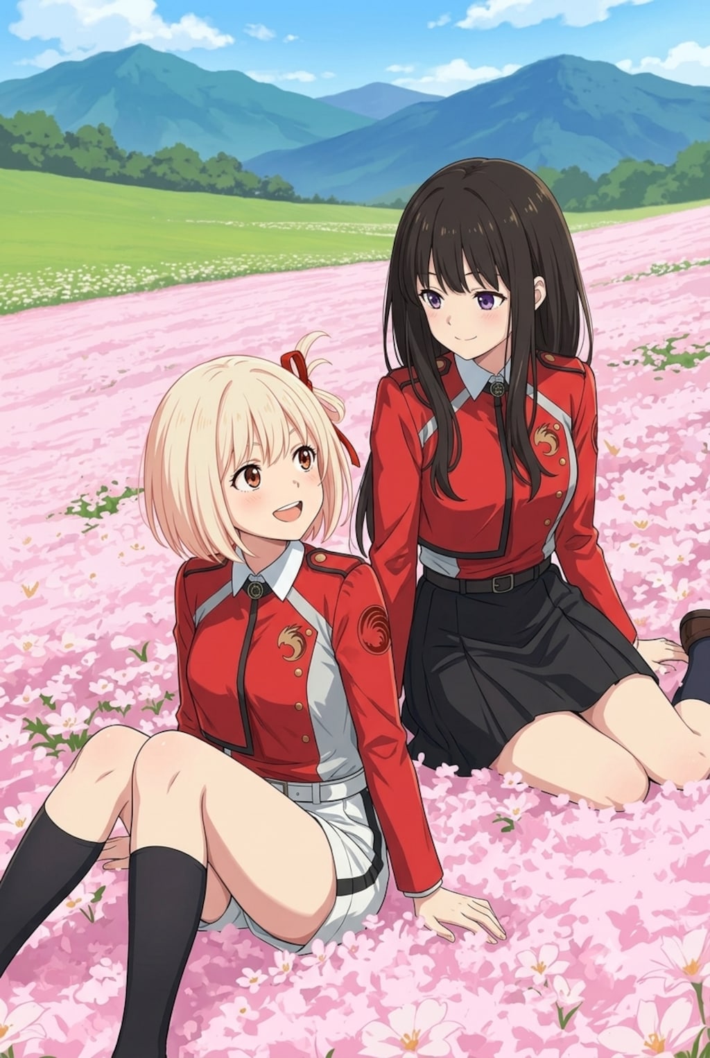 仲良しリコリス