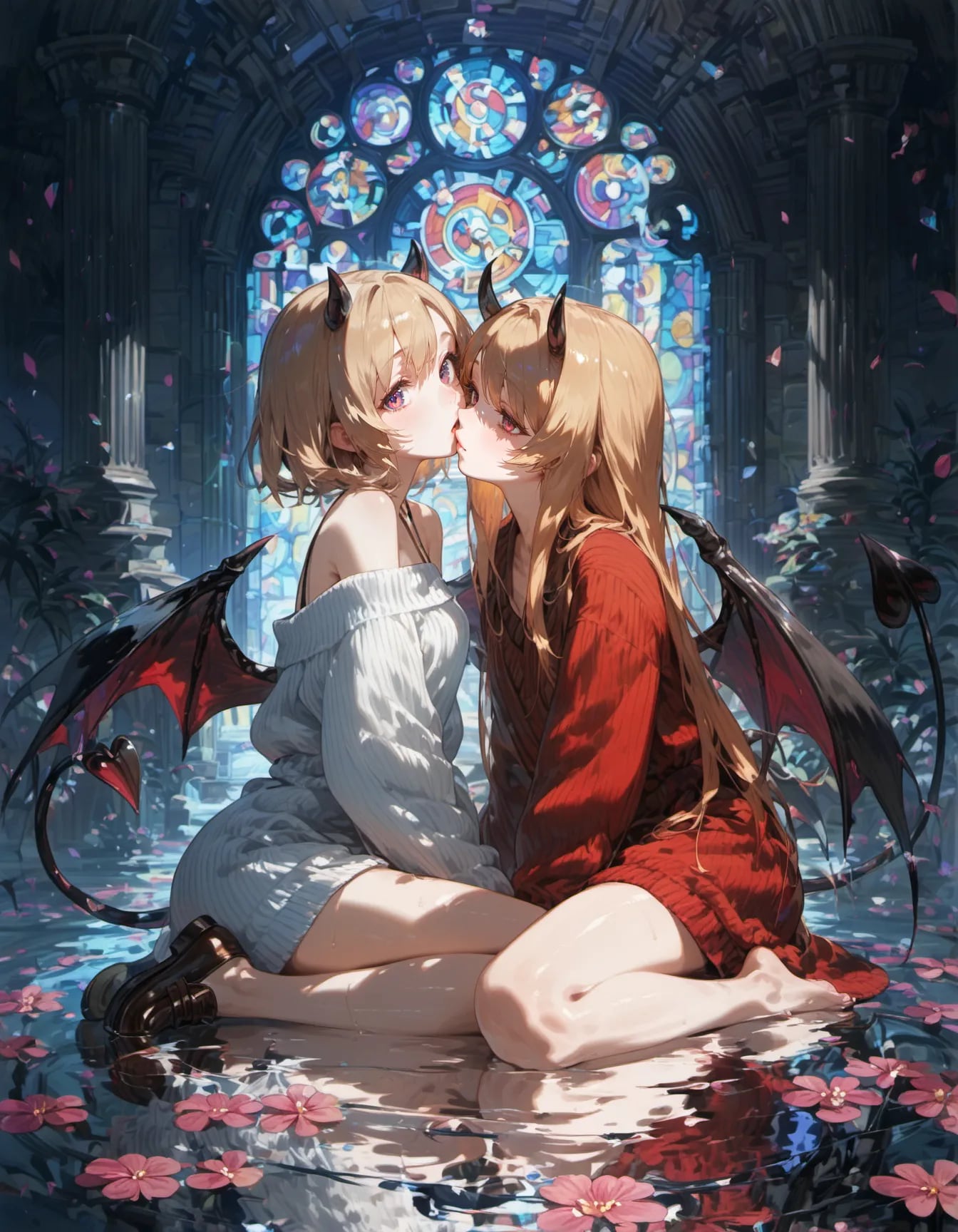 Sins in the Sanctuary | の人気AIイラスト・グラビア