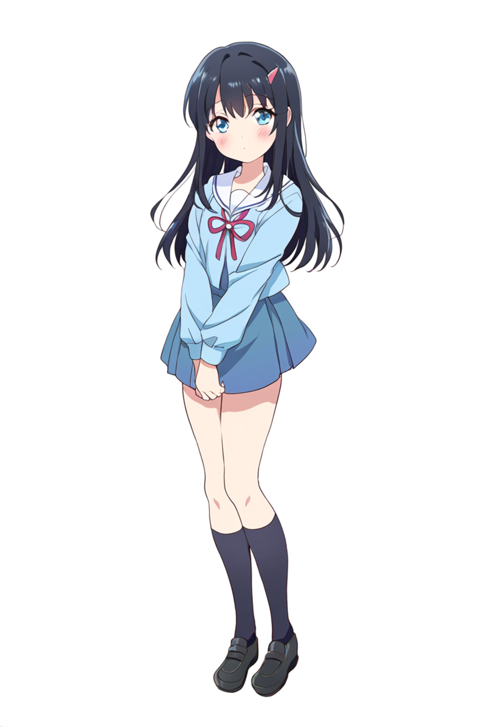 黒髪の女子中学生ちゃん♡