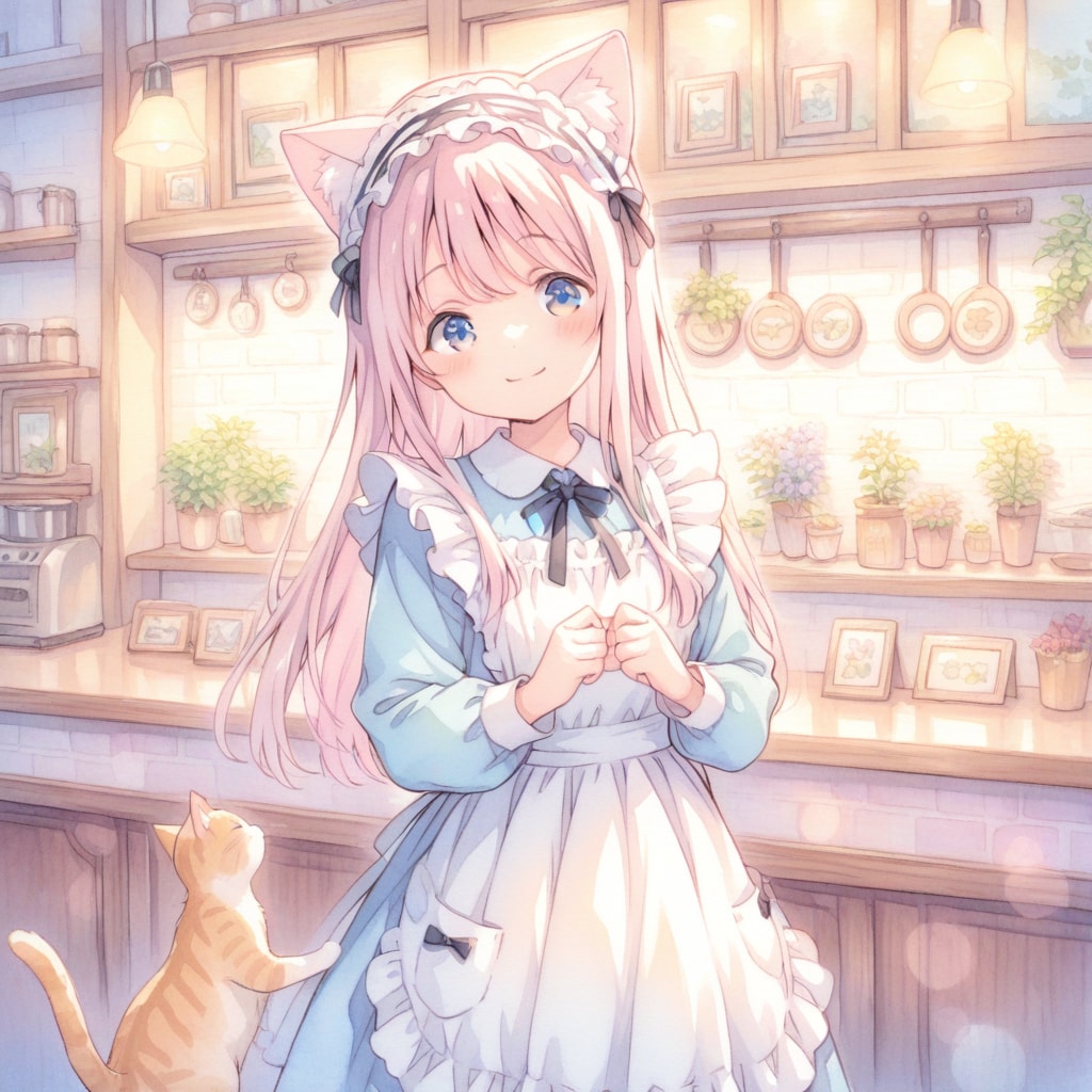 猫カフェ | の人気AIイラスト・グラビア