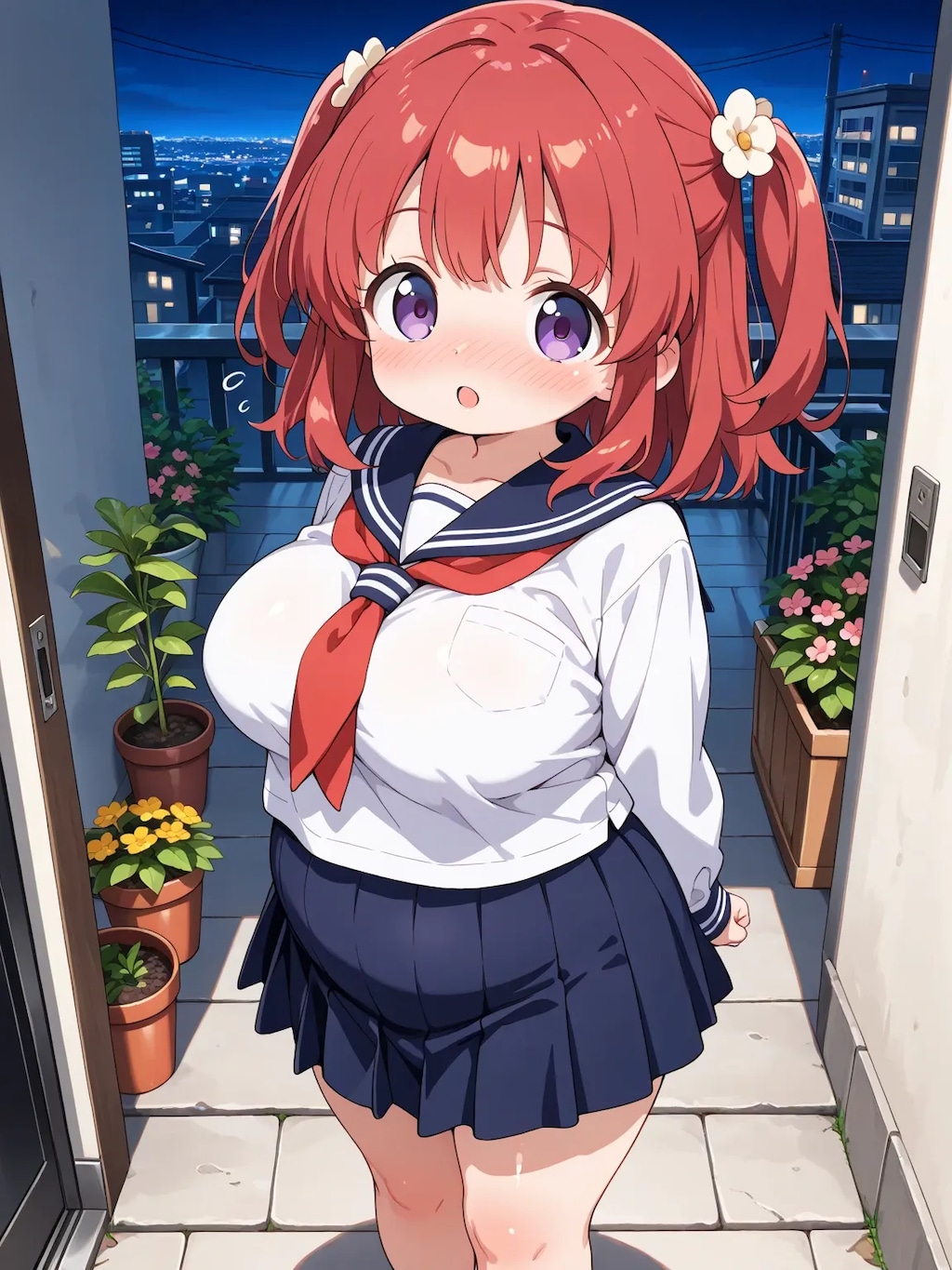 最終チェック・めぐみちゃん