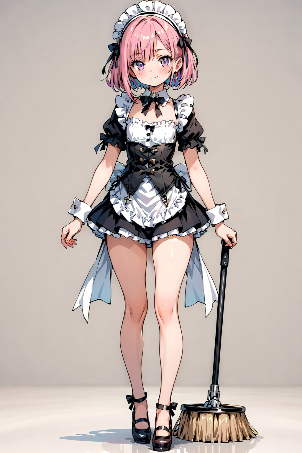 美脚メイドと下心