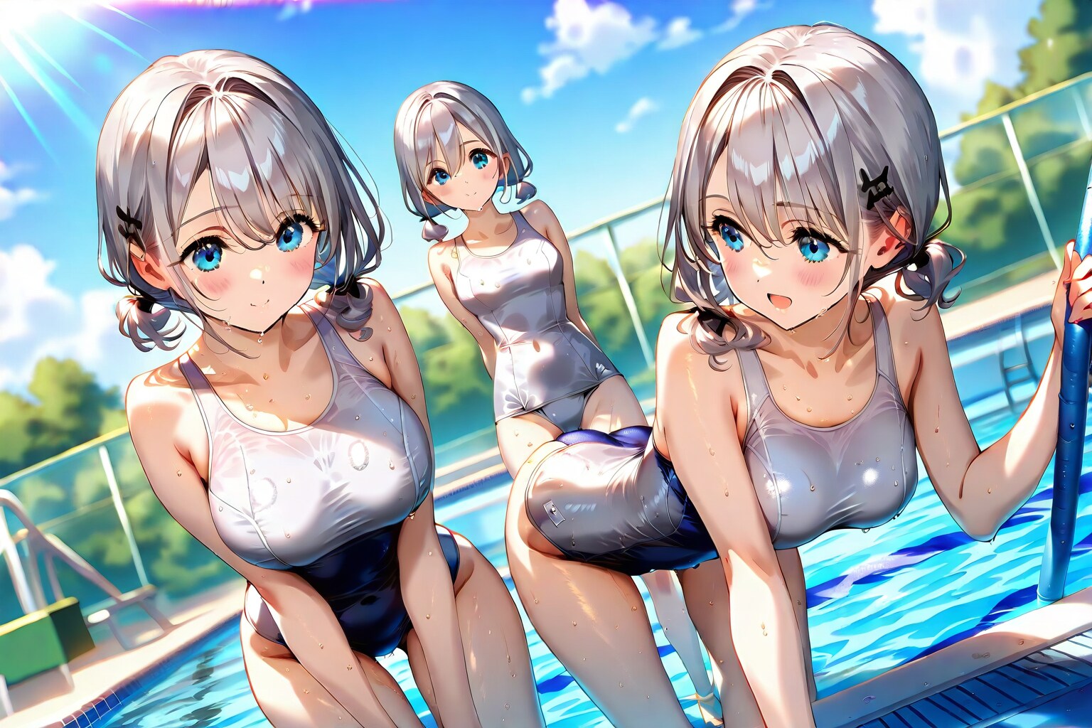 白が映える
