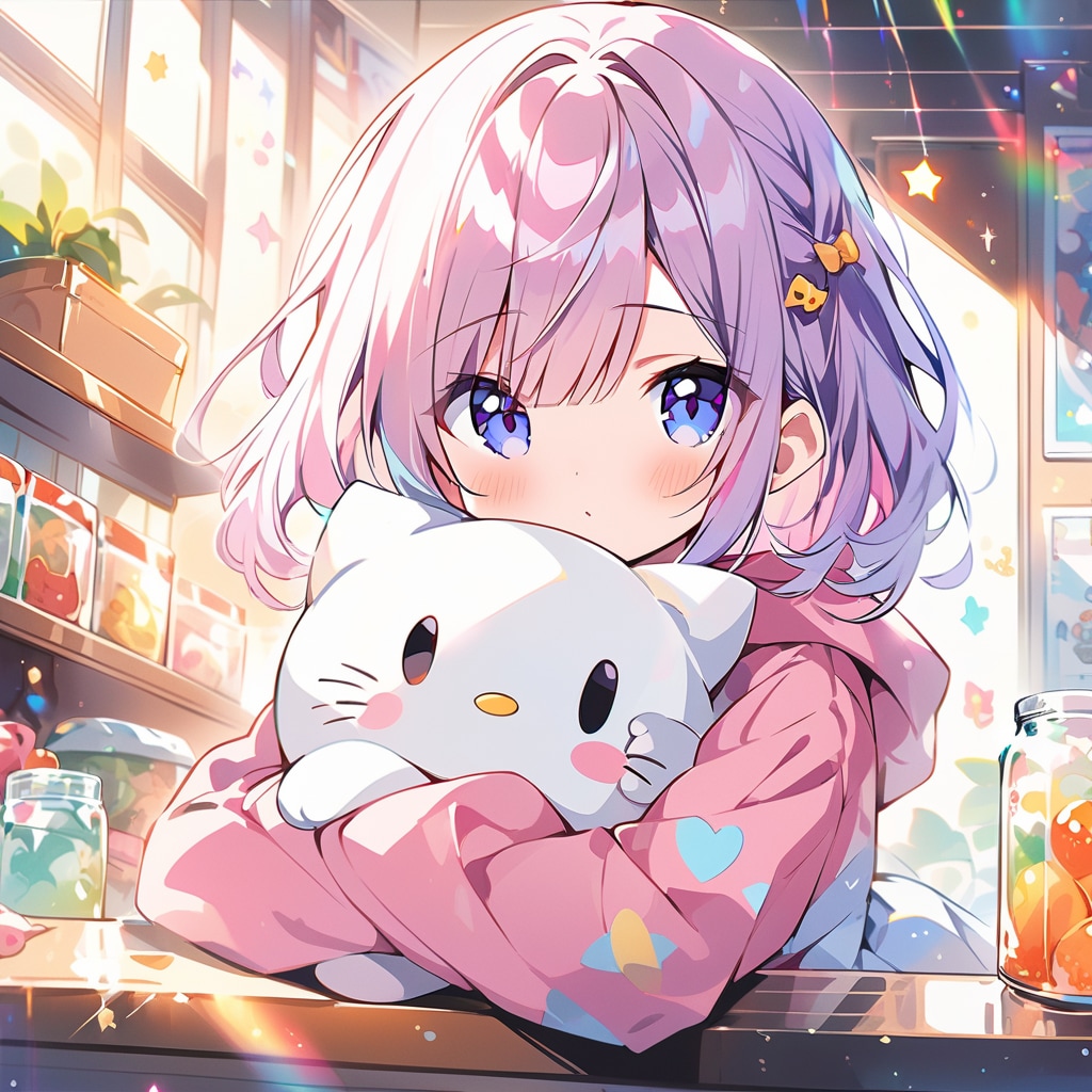 ねこのぬいぐるみ