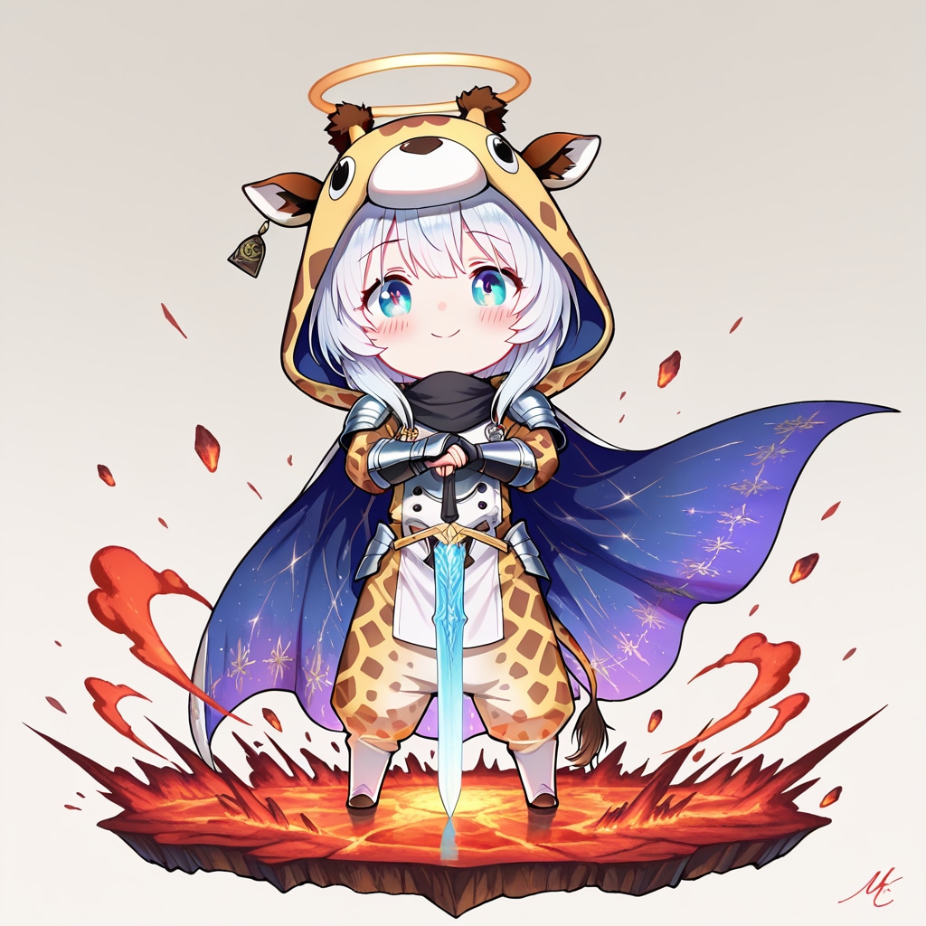 聖騎士キリン着ぐるみちび子ちゃん