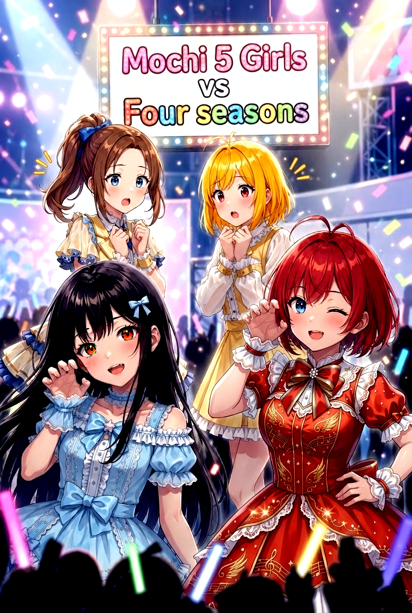 Mochi 5 Girls(もちごめ)とアイドルライブ
