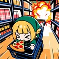 エクストリームいかぁッスかぁぁぁ！💥🍕🛒💨 2枚目