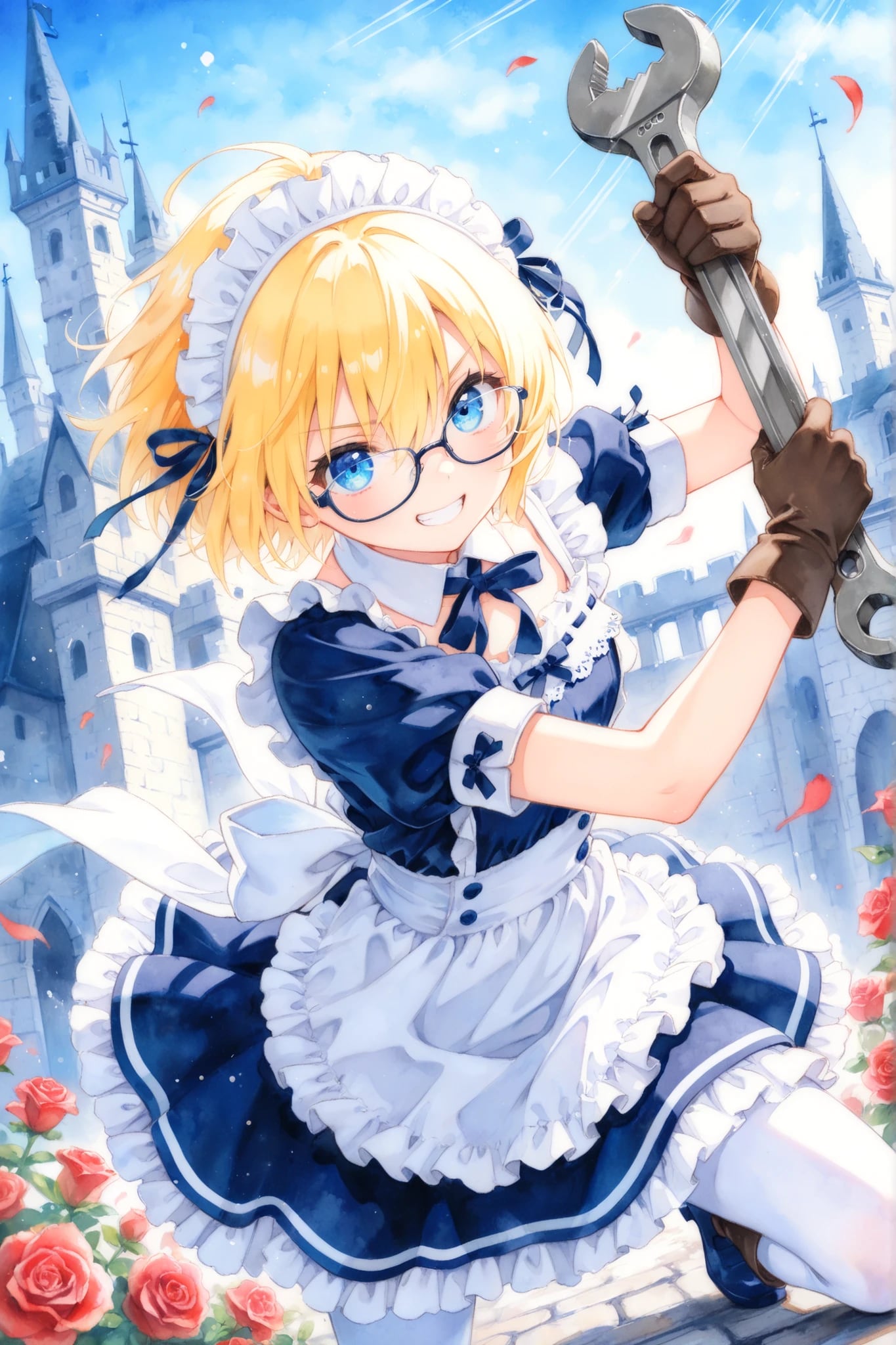 手近なもの持って | の人気AIイラスト・グラビア