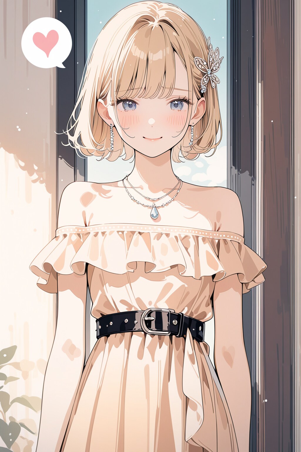 オフショルダーちゃん　略してオフ子ちゃん