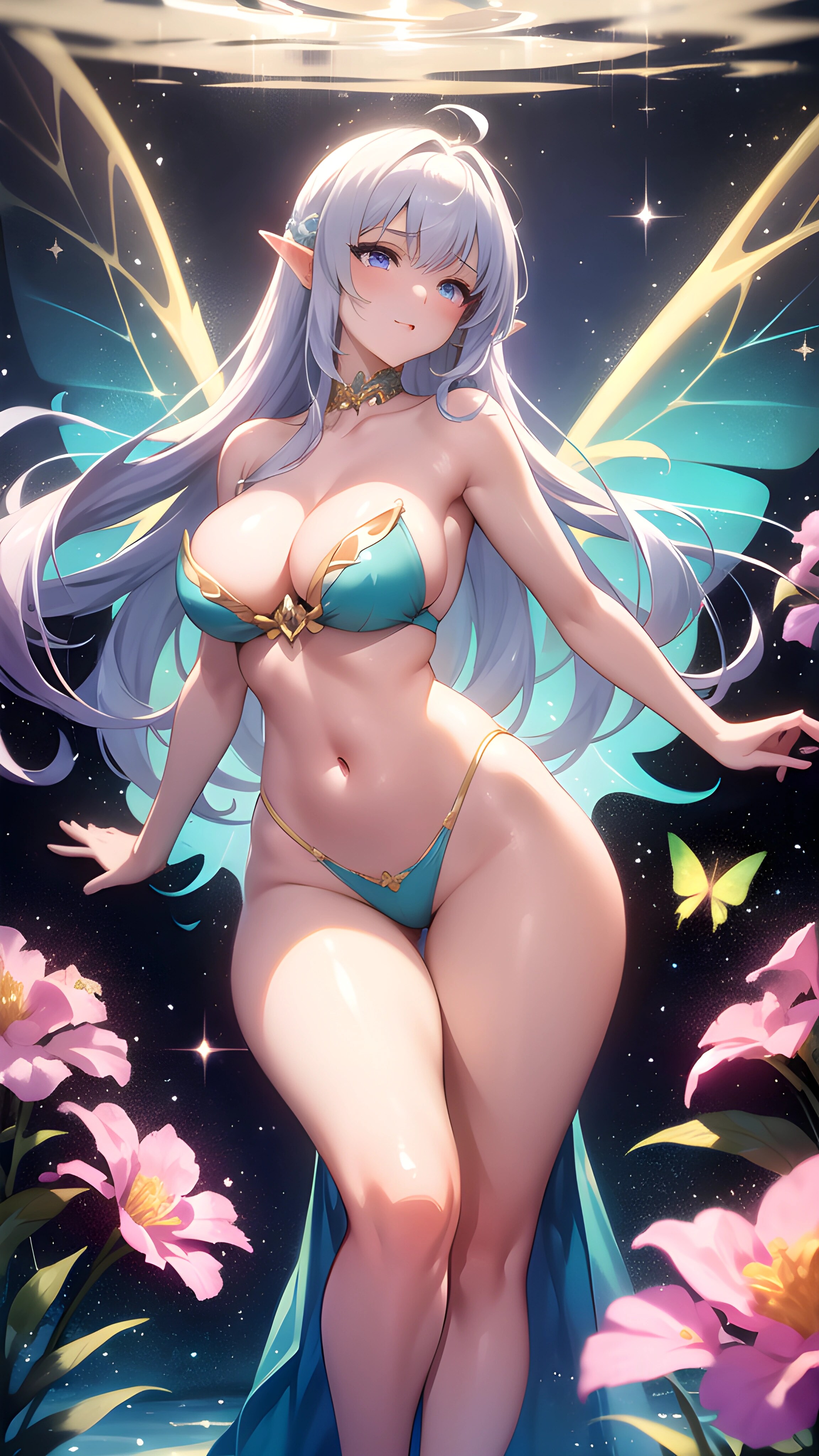 フェアリーさんの衣装は際どい