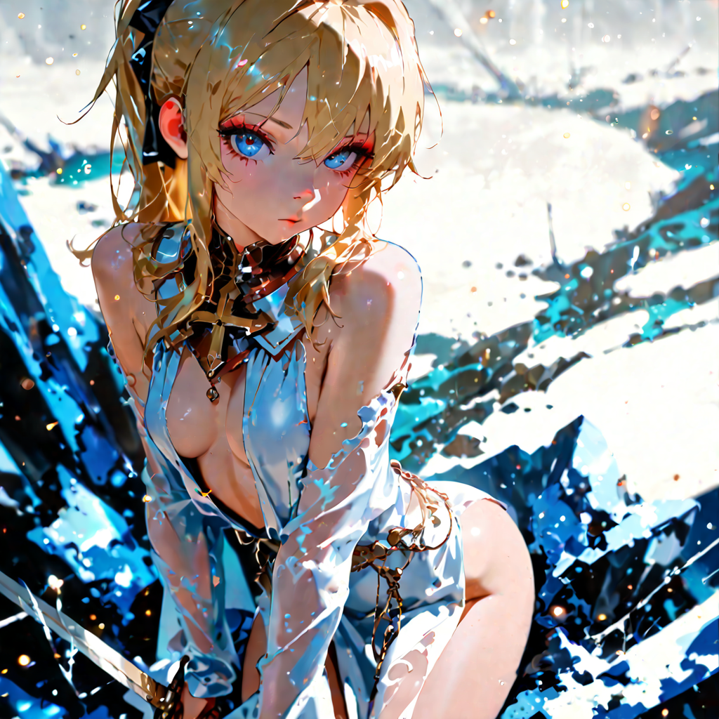 白いローブ