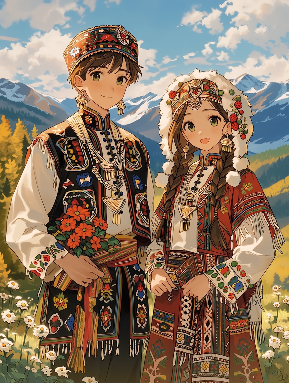 草原少女10 | の人気AIイラスト・グラビア