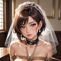 結婚式の控室で縛られた花嫁 6枚目