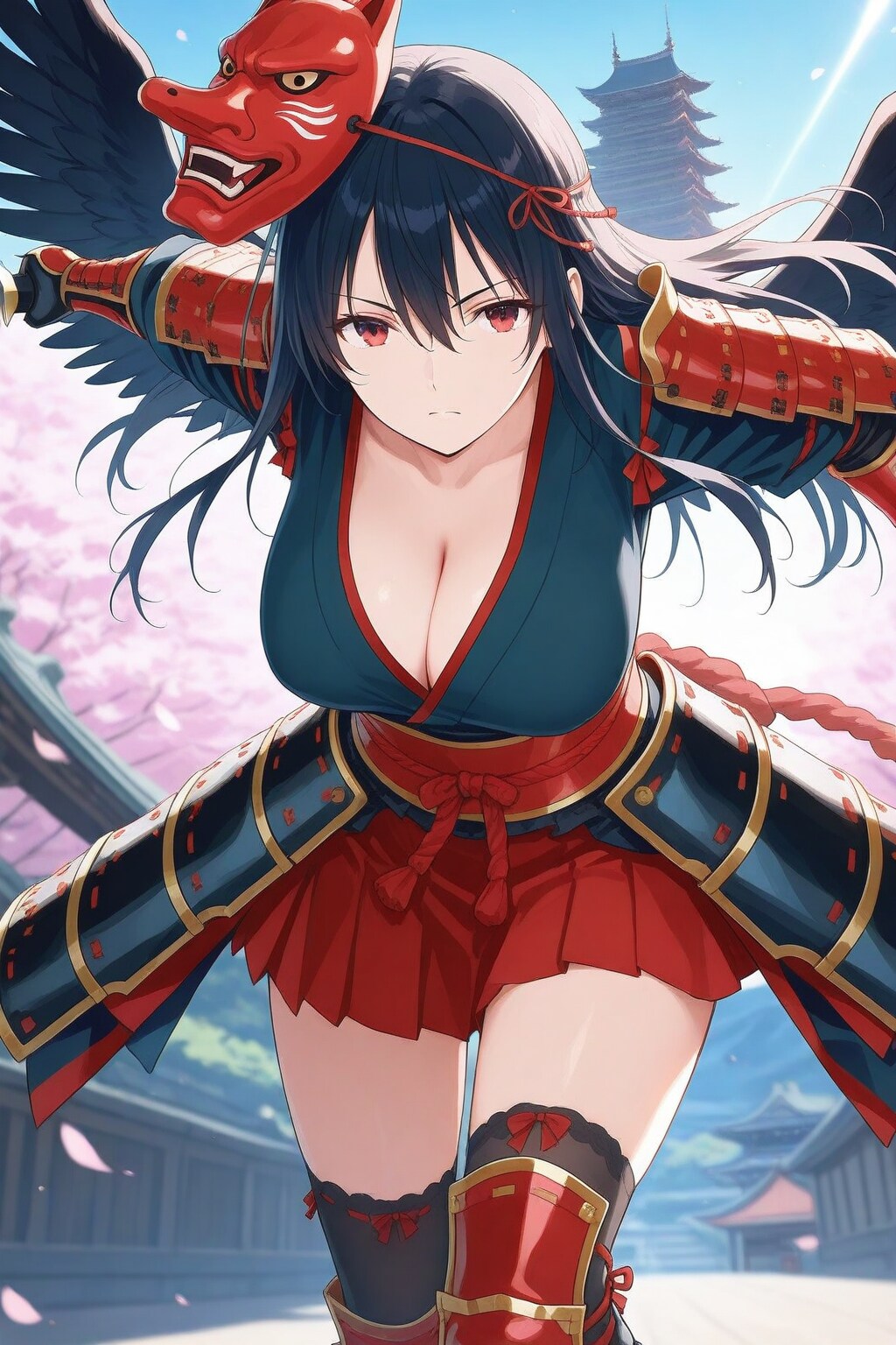 天狗 | の人気AIイラスト・グラビア