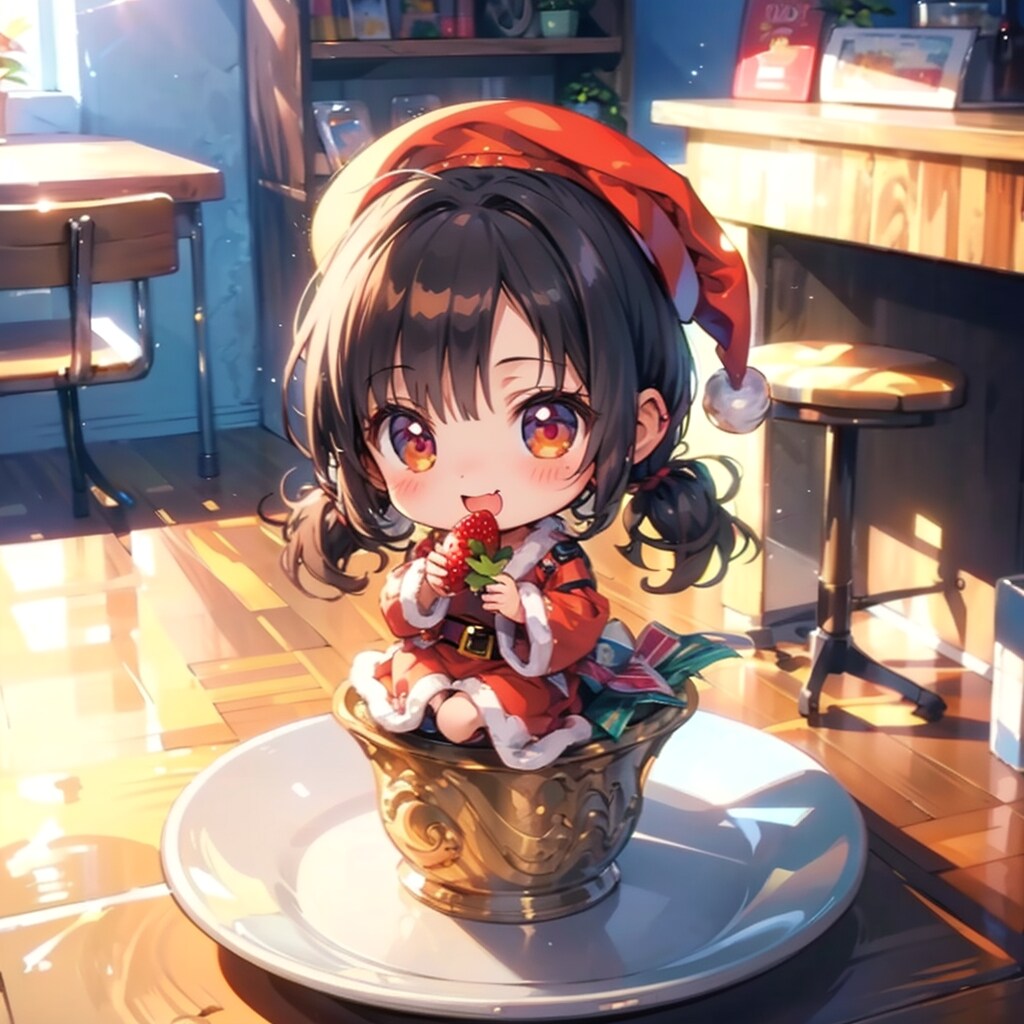 やっぱり-入ってしまった、ちびちゃん。