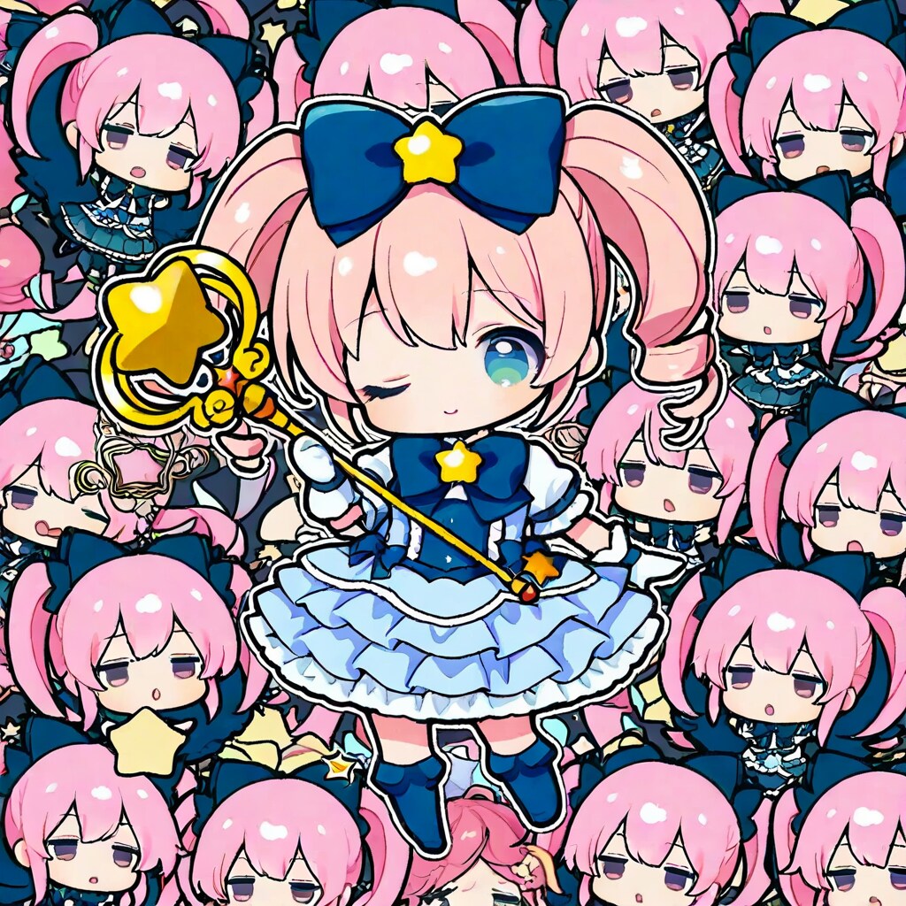 魔法少女 | の人気AIイラスト・グラビア