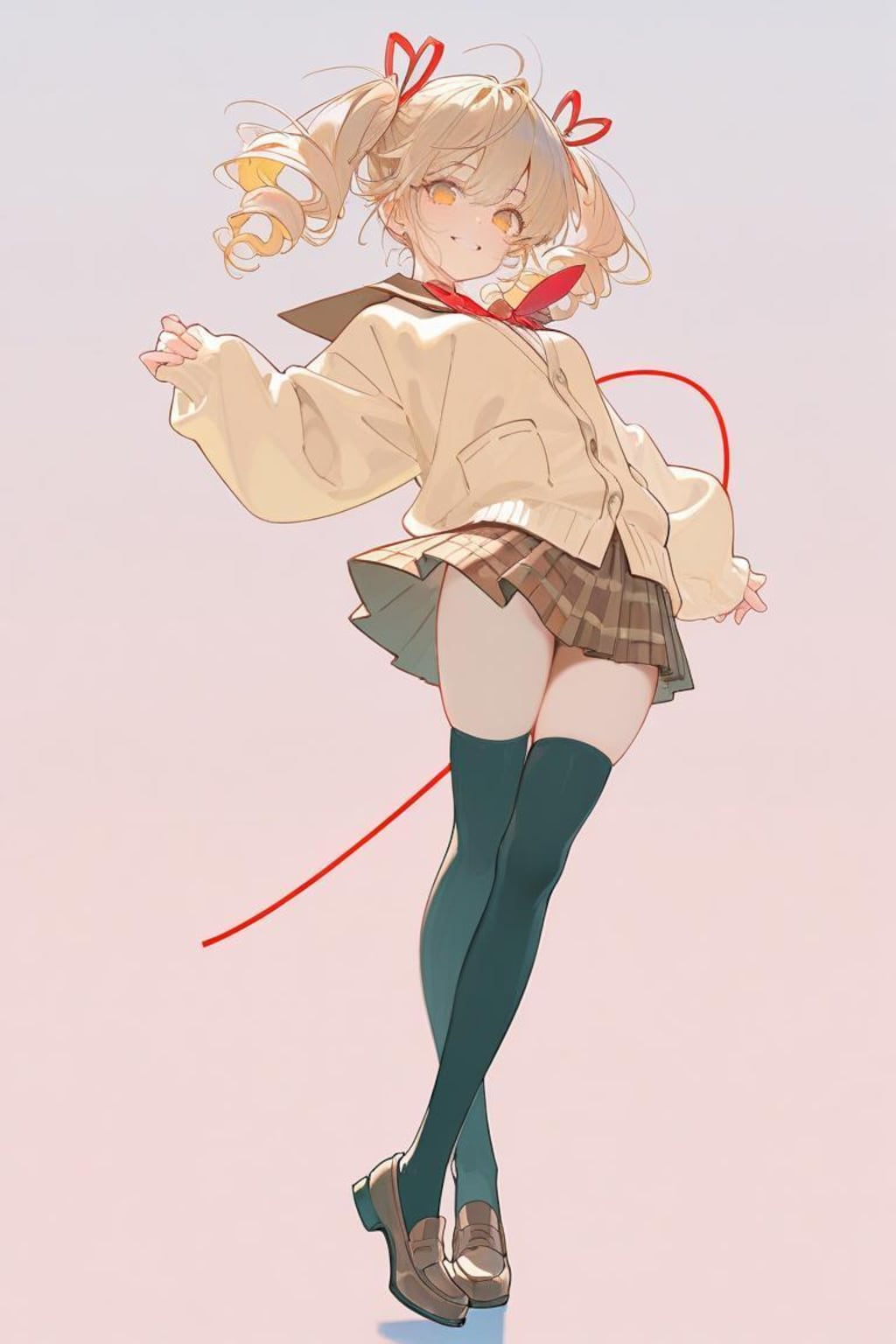 乙女ちゃんプロンプト起こしてみました