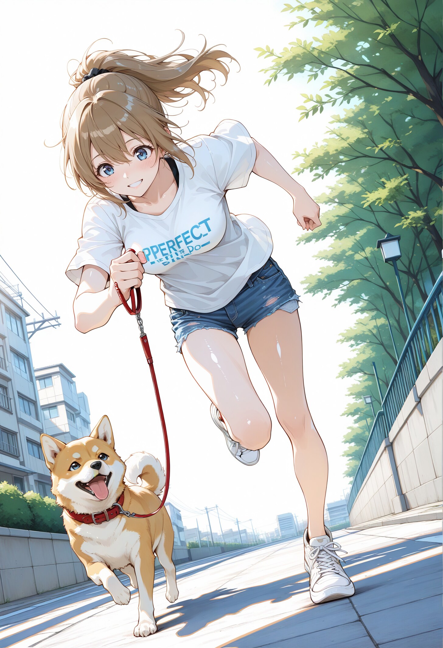 競争だワン！