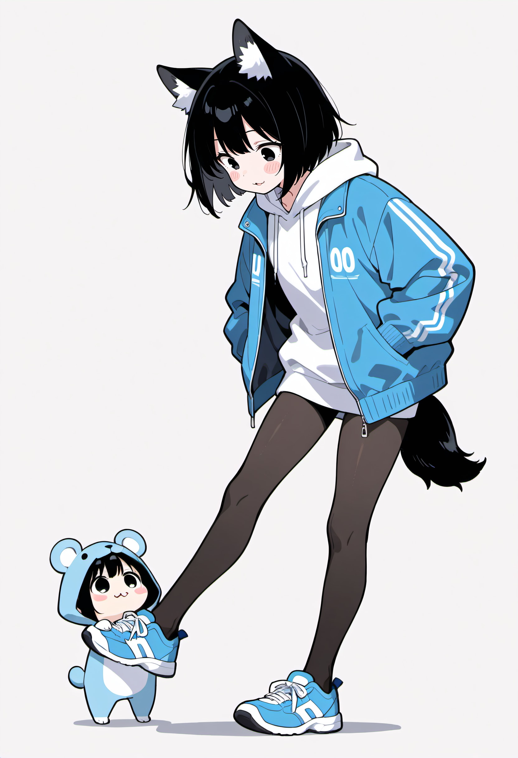 仲良しケンカのはじまり？ | の人気AIイラスト・グラビア