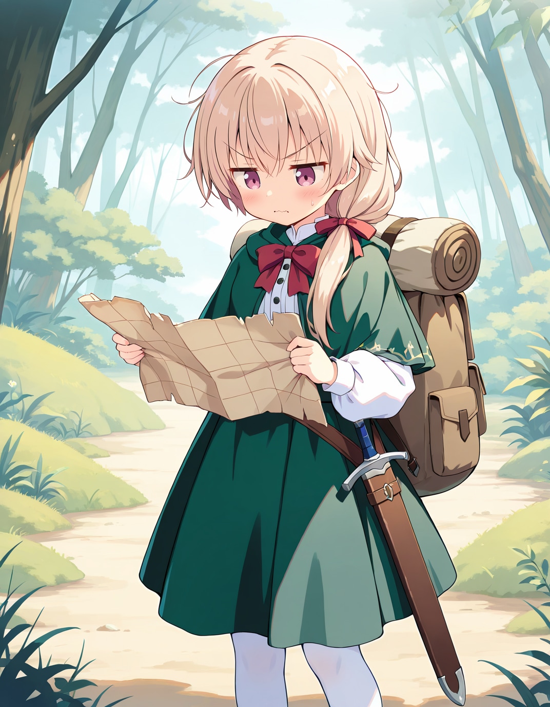 道迷い | の人気AIイラスト・グラビア