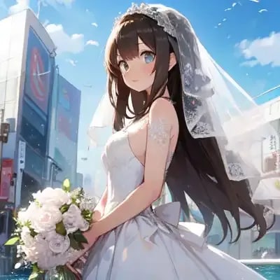 白黒ウエディング四姉妹四女真