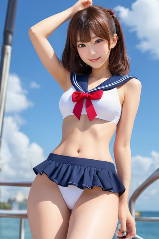 セーラー水着
