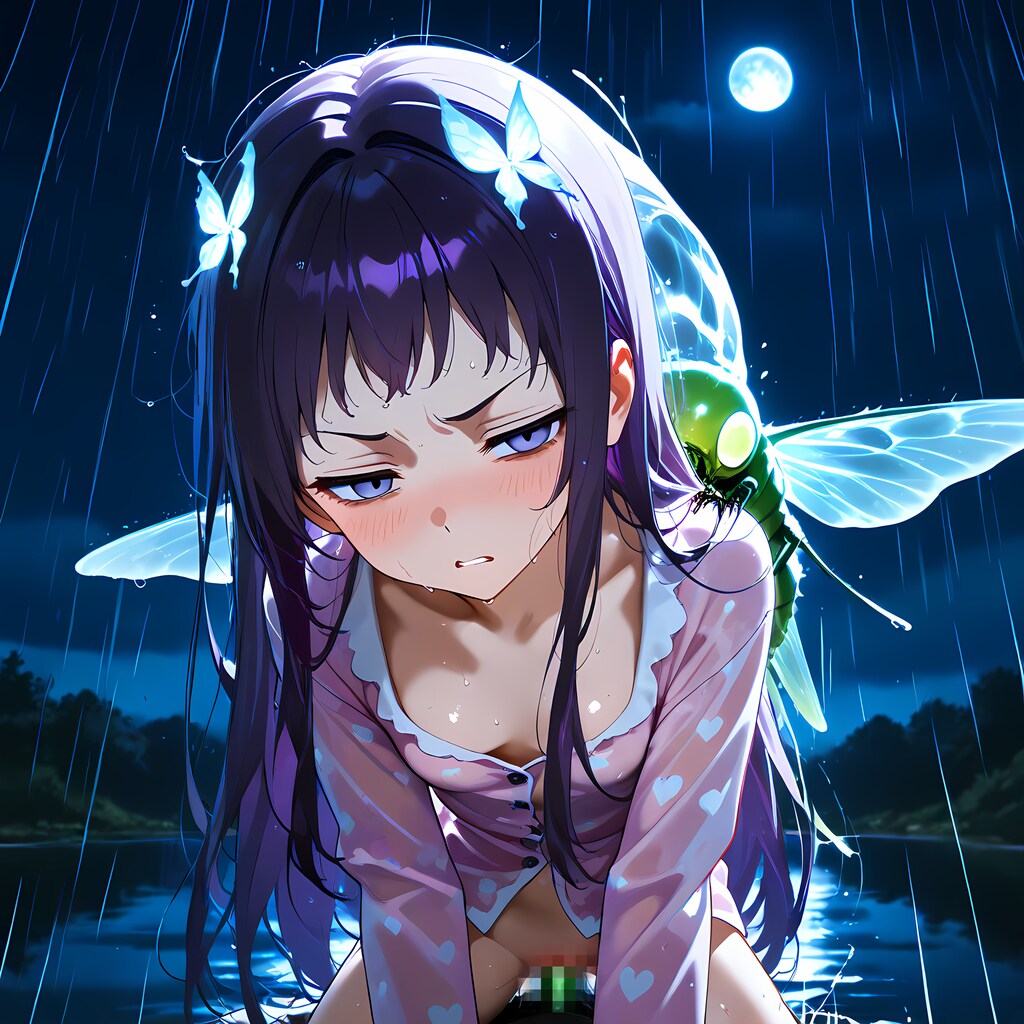 女の子達が昆虫型モンスターに・・・