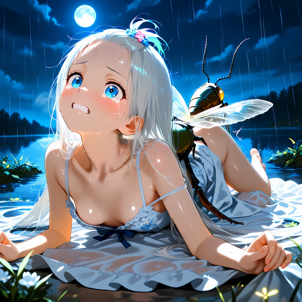 女の子達が昆虫型モンスターに・・・
