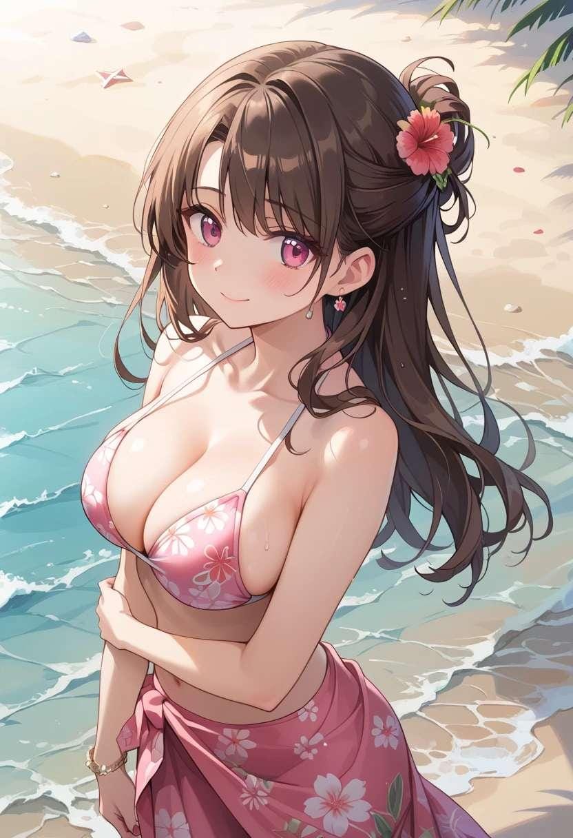 ビキニとパレオ