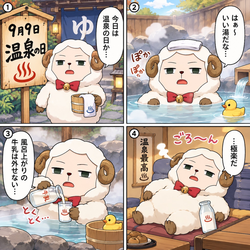 9/9 今日のヒツジ