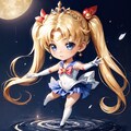 ちびキャラ化に挑戦シリーズ#04：セーラームーンのかわいらしい新たな魅力 6枚目