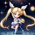 ちびキャラ化に挑戦シリーズ#04：セーラームーンのかわいらしい新たな魅力 10枚目