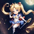 ちびキャラ化に挑戦シリーズ#04：セーラームーンのかわいらしい新たな魅力 7枚目