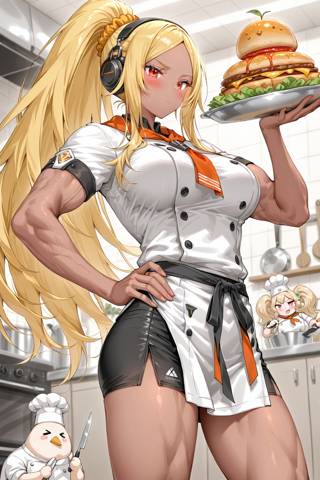 はよ！料理もってけ〜🍔