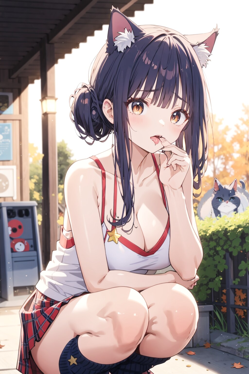なめ猫むすめ