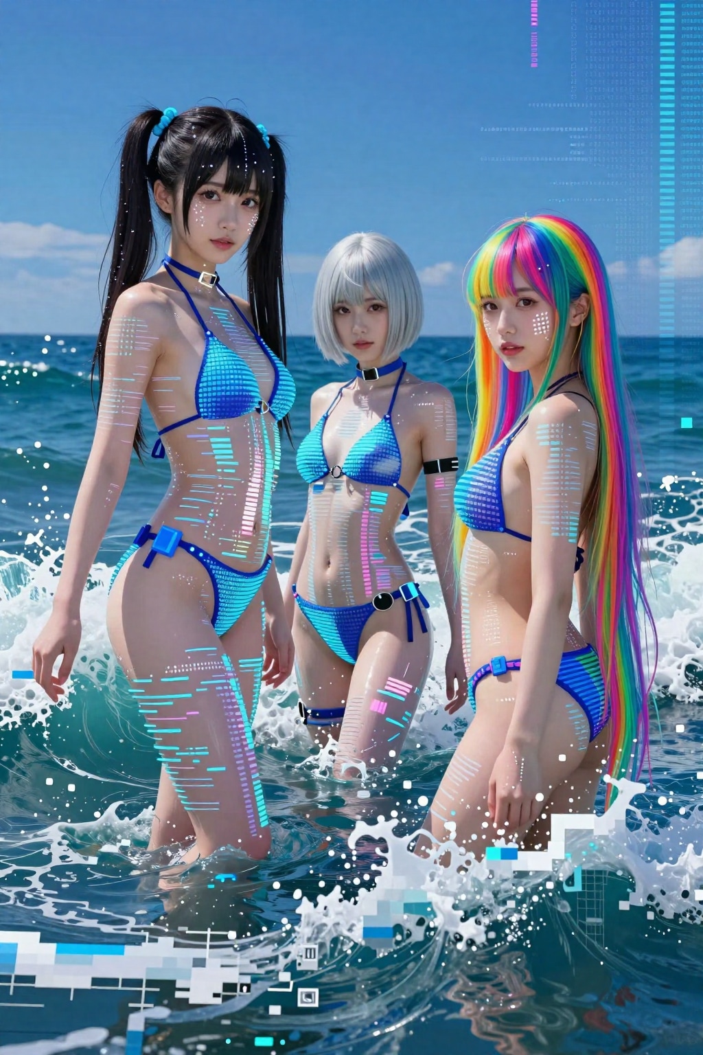 Cyber Bikini Trinity