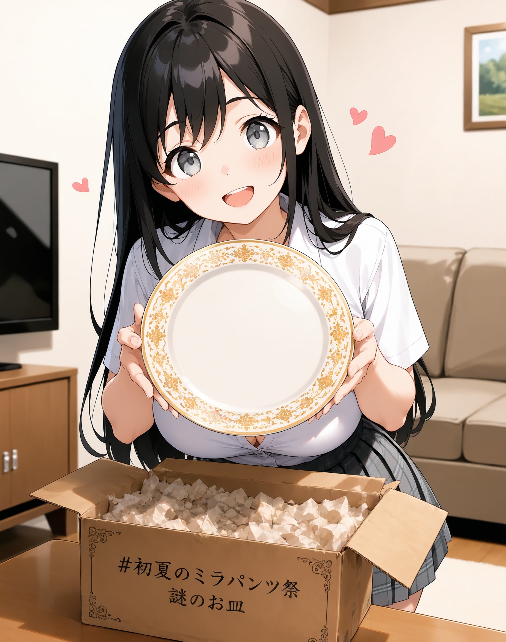 謎のお皿届きましたー