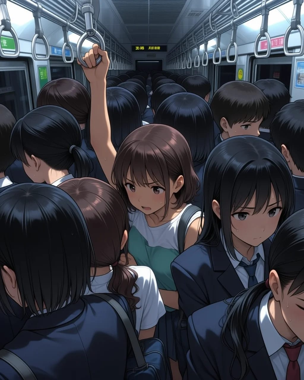 満員電車