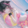 だらだらと過ごす夏 2枚目